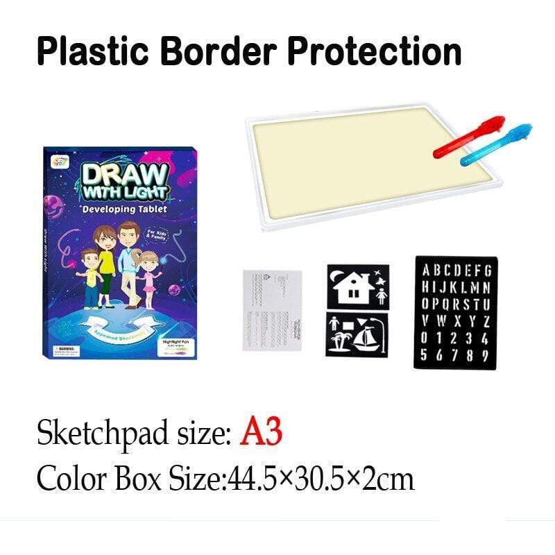 Shop Magic Luminous Drawing Board & Pen - Blissful Baby Co