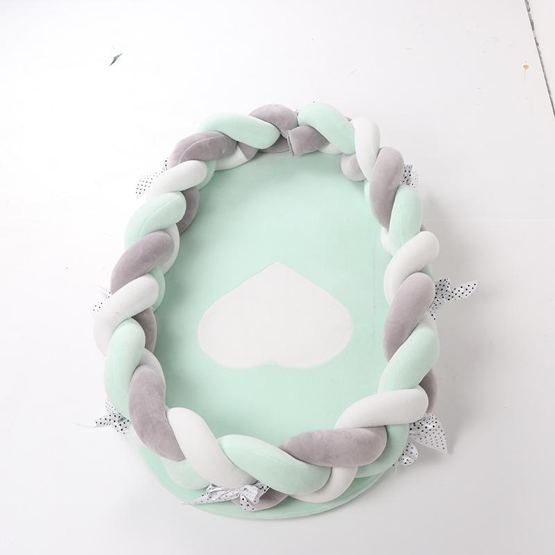 Shop Braided Bumper Baby Nest - Blissful Baby Co