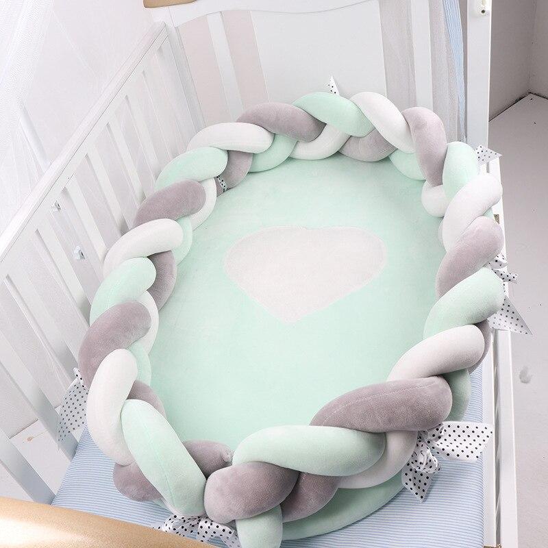 Shop Braided Bumper Baby Nest - Blissful Baby Co