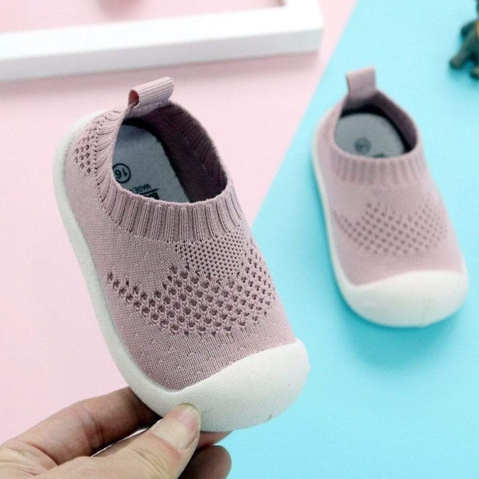 Shop ComfortPlus Mesh-Knit Baby Firstwalker Shoes - Blissful Baby Co