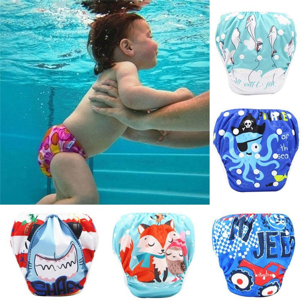 Swimsuit Reusable Baby Swim Diapers Pcs Baby Girl And Boy Swim