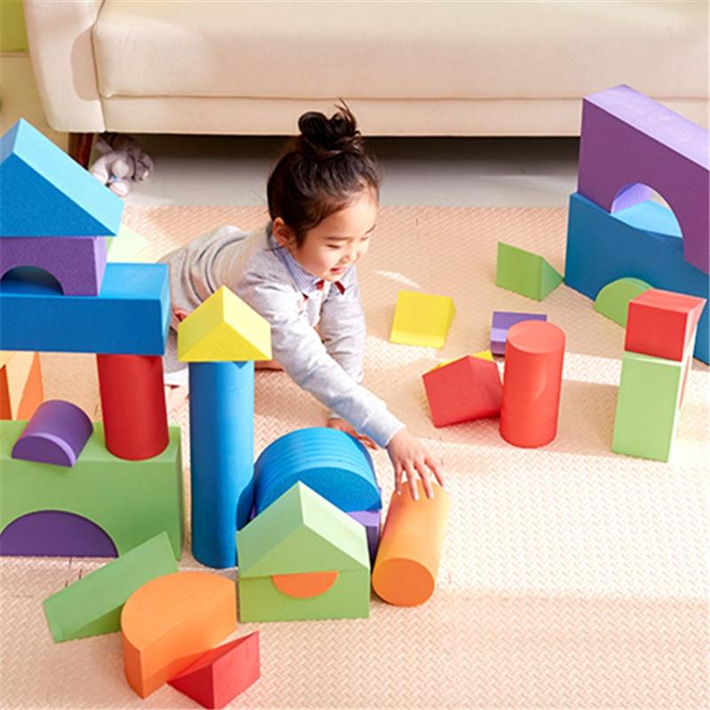 Shop Kids' Giant Foam Blocks Toy Set - Blissful Baby Co