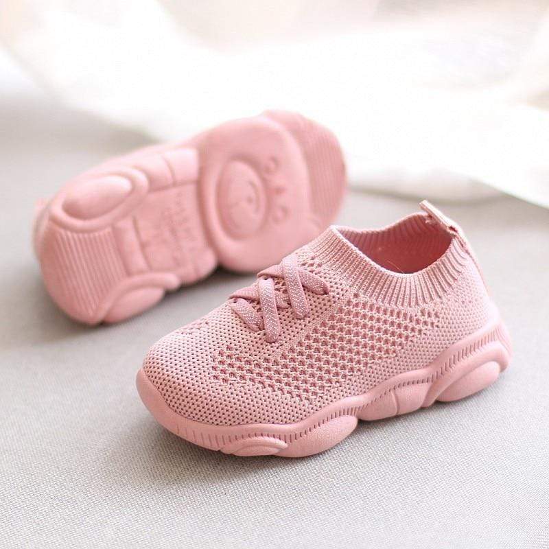 Shop Lace-Up Mesh-Knit Baby Shoes - Blissful Baby Co