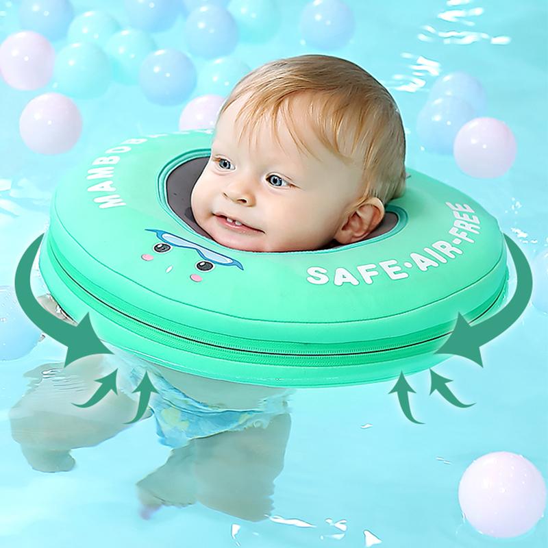 Shop Mambo Non-Inflatable Neck Float Ring Swim Trainer - Blissful Baby Co