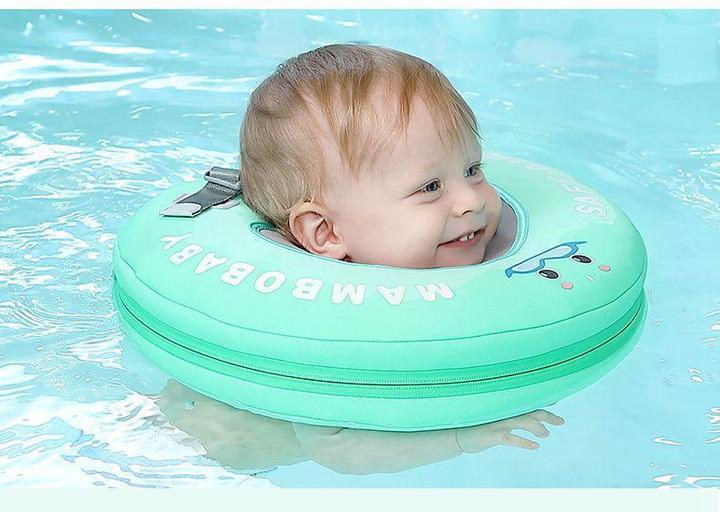 Shop Mambo Non-Inflatable Neck Float Ring Swim Trainer - Blissful Baby Co