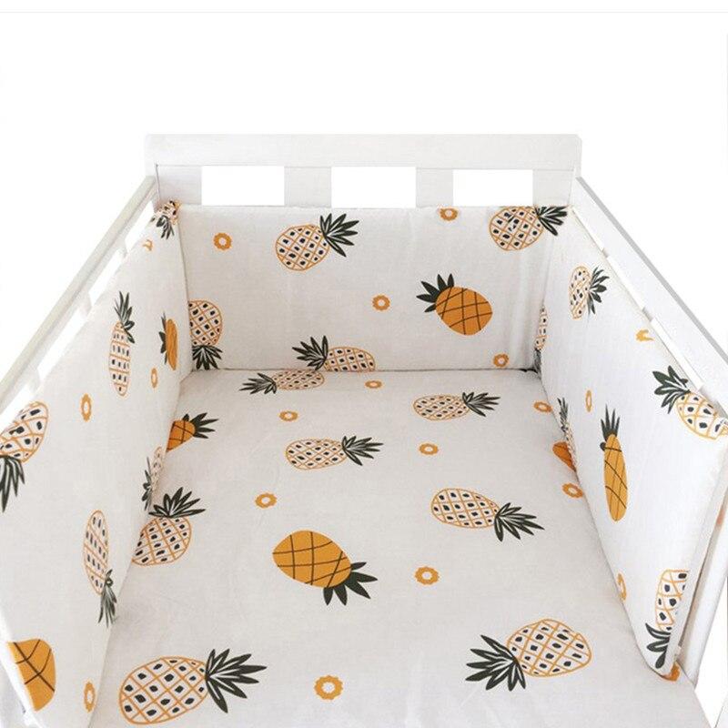 6Pcs Baby Crib Bumper Pad for Boys Girls, Breathable Crib Bumpers