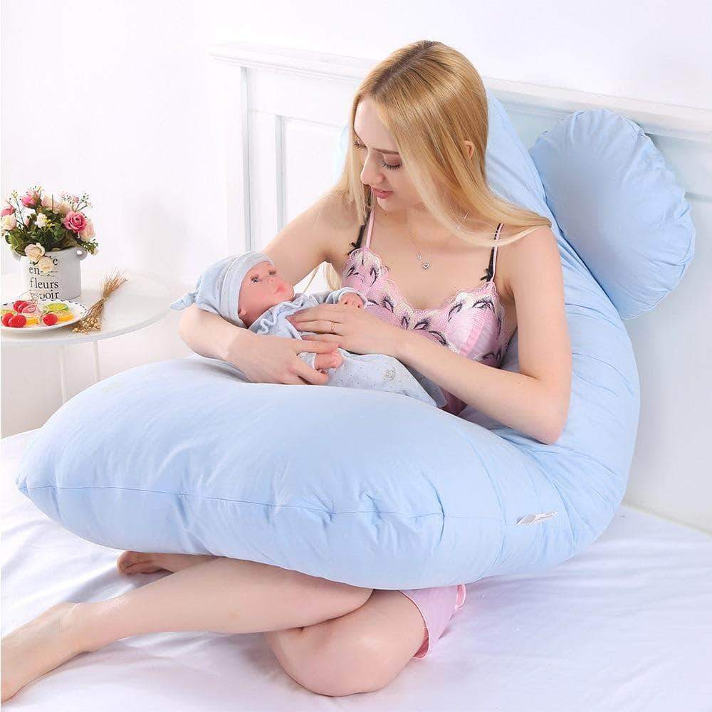 Pregnancy Pillow Sleeping Support Bedding Full Body U-Shape Cushion Sleep  Multi Functional Maternity – Baby On The Way