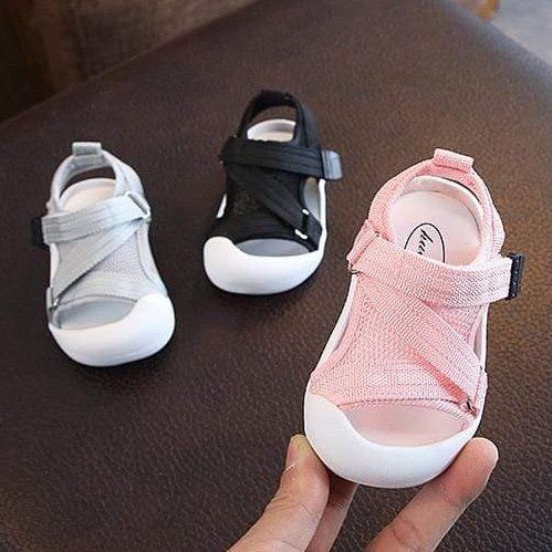 Shop Soft Non-Slip Mesh Baby Sandals - Blissful Baby Co